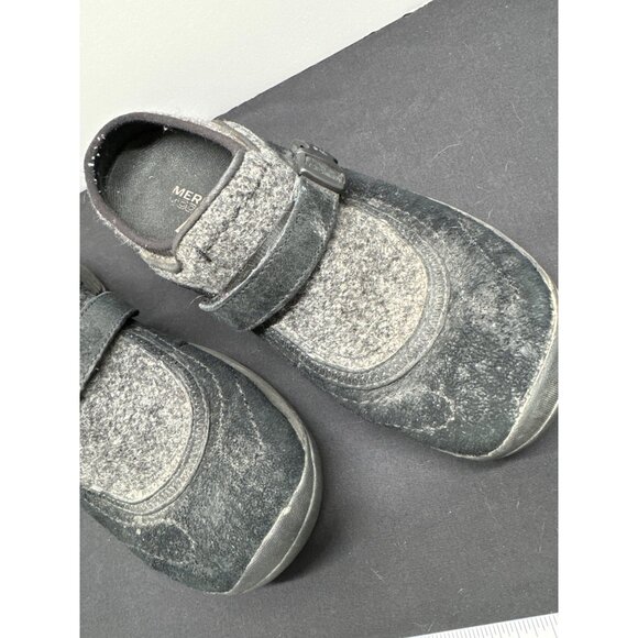 Merrell Moc QForm Womens Casual Comfort Slip-On Clog Shoes Size 7 Grey & Black - Picture 2 of 8